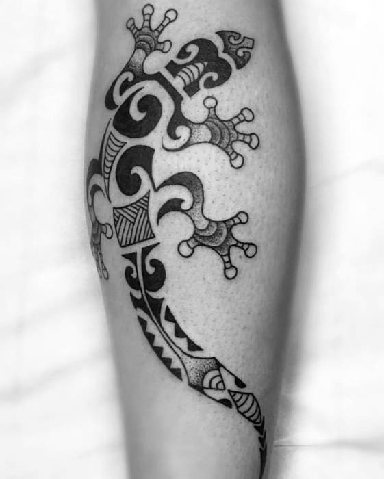 50 Gecko Tattoo Designs For Men Reptile Ink Ideas