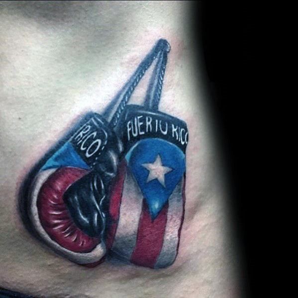 50 Puerto Rican Flag Tattoo Ideas For Men Puerto Rico Designs