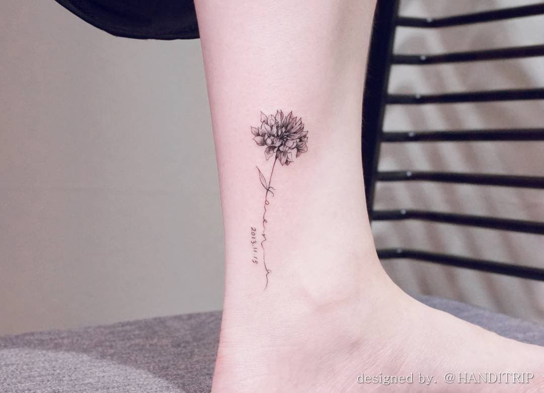 50 Tiny Ankle Tattoos That Make The Biggest Statement Ankle Tattoo