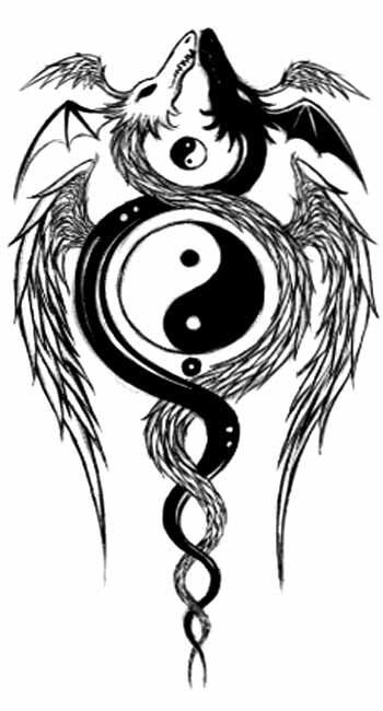 50 Yin Yang Dragon Tattoo Unique Designs 2021 Tattoo Shoo Tatuagem Drag O Melhores