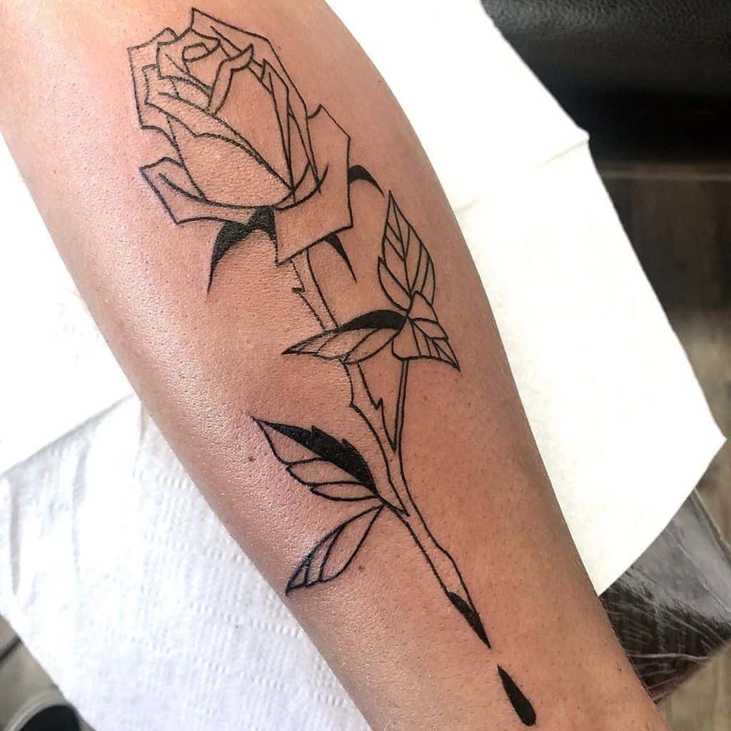 51 Amazing Simple Rose Tattoo Ideas 2024 Inspiration Guide