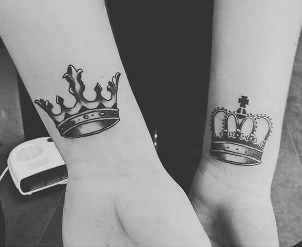 51 King And Queen Tattoos For Couples Stayglam