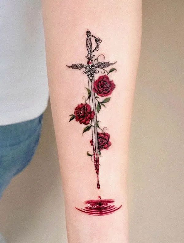 52 Beautiful Sword Tattoo Meaning Voted In The World