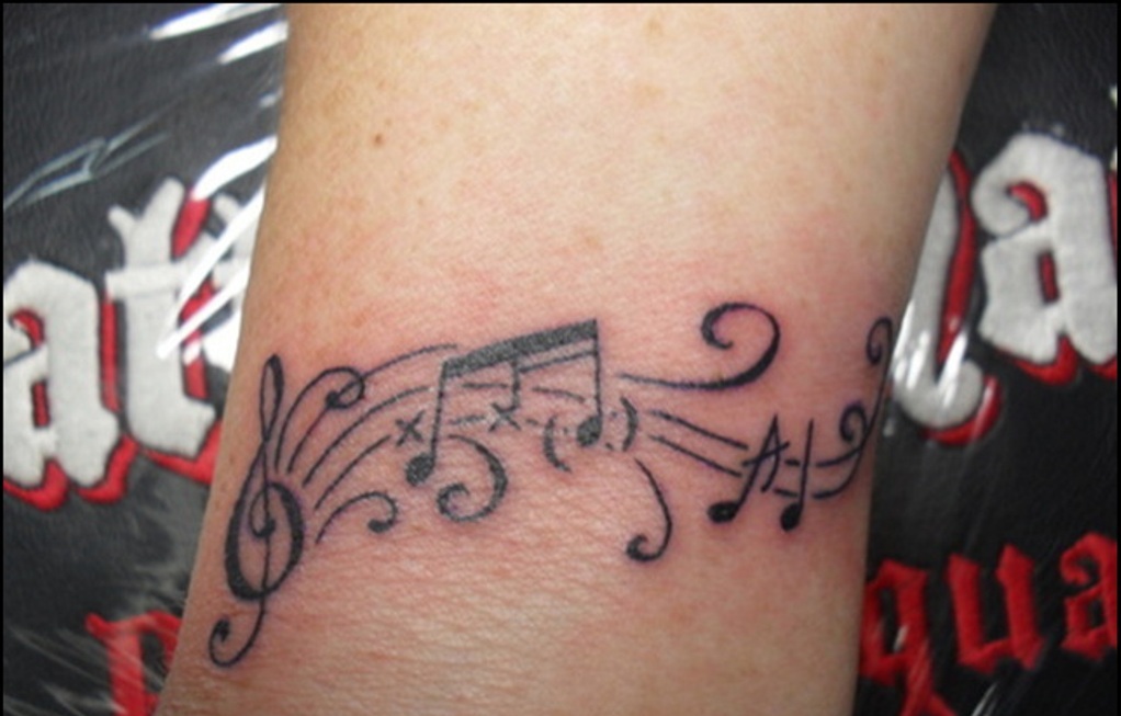 52 Music Tattoos On Wrist