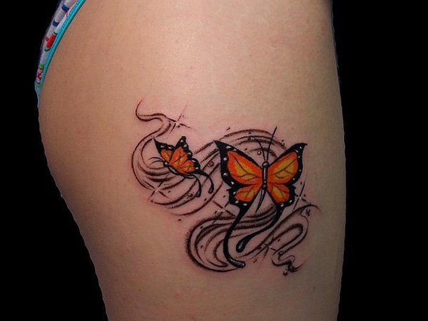 55 Gorgeous Thigh Tattoos