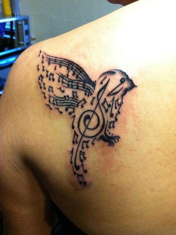 60 Awesome Music Tattoo Designs Art And Design