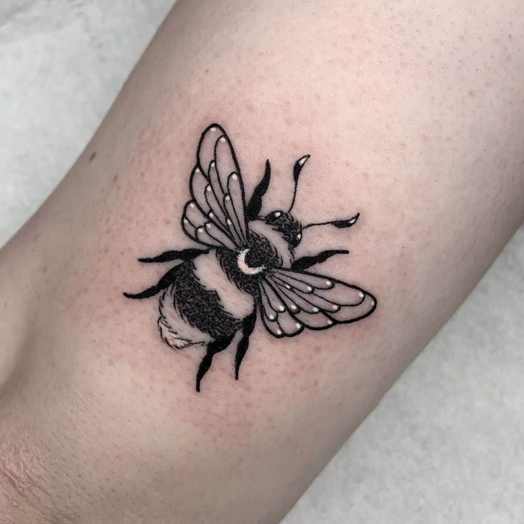 60 Best Bee Tattoo Designs You Ll Fall In Love With In 2021 Bee