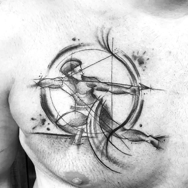 62 Stunning And Unique Sagittarius Tattoos And Meaning Sagittarius