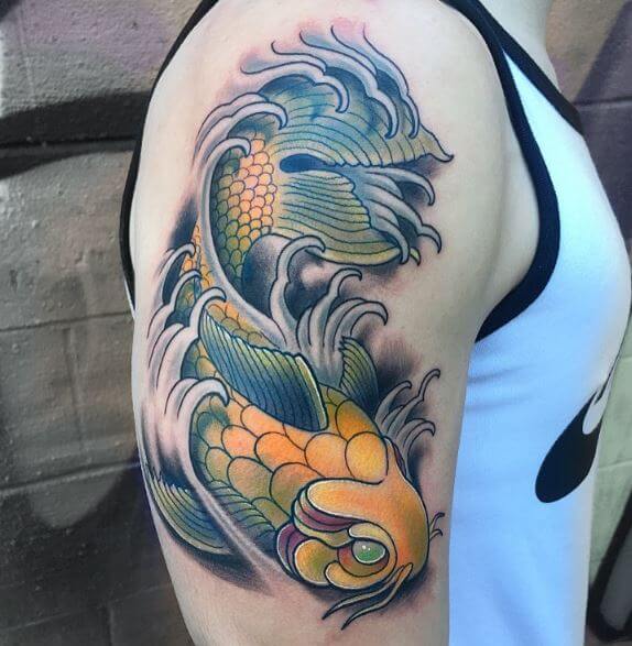 70 Most Traditional And Meaningful Koi Fish Tattoos Inspirational