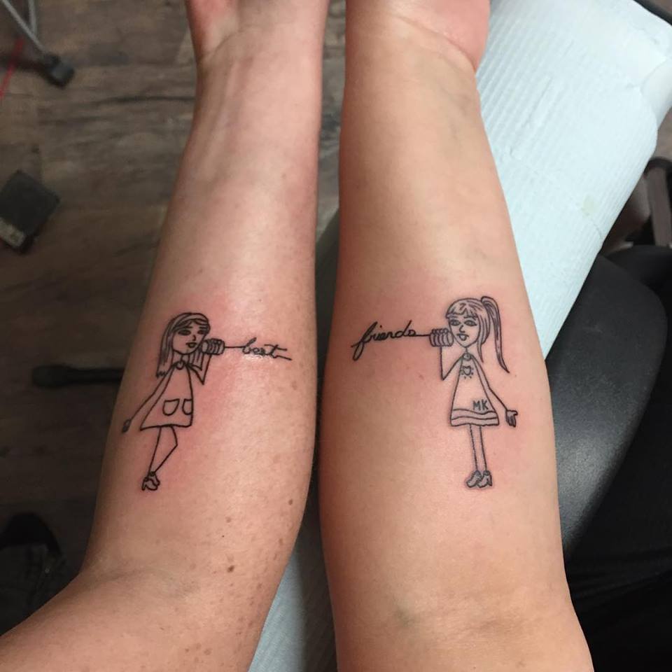 70 Popular Best Friend Tattoo Ideas That Show A Strong Bond