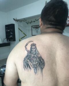 70 Santa Muerte Tattoo Designs And Meanings Nomi Chi