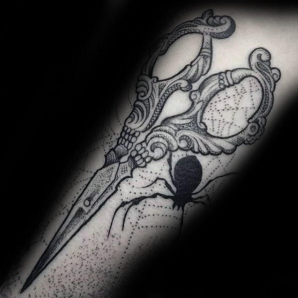 70 Scissors Tattoo Designs For Men 2023 Inspiration Guide