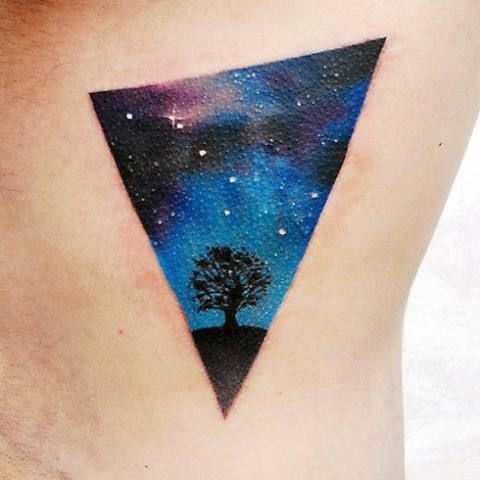 70 Sky Tattoos For Men Atmosphere Design Ideas