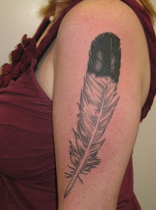 75 Amazing Feather Tattoo Design Mens Craze