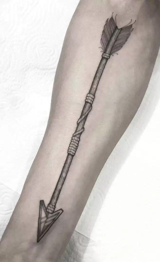 75 Best Arrow Tattoo Designs Amp Meanings Good Choice For 2019