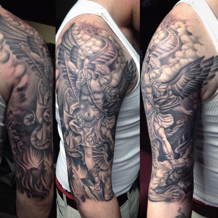 75 Mind Blowing Saint Michael Tattoos And Their Meaning Authoritytattoo