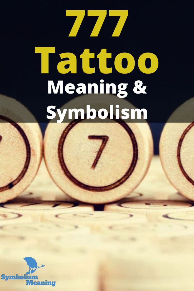 777 Tattoo Meaning Reveal The Spiritual Symbolic Secrets