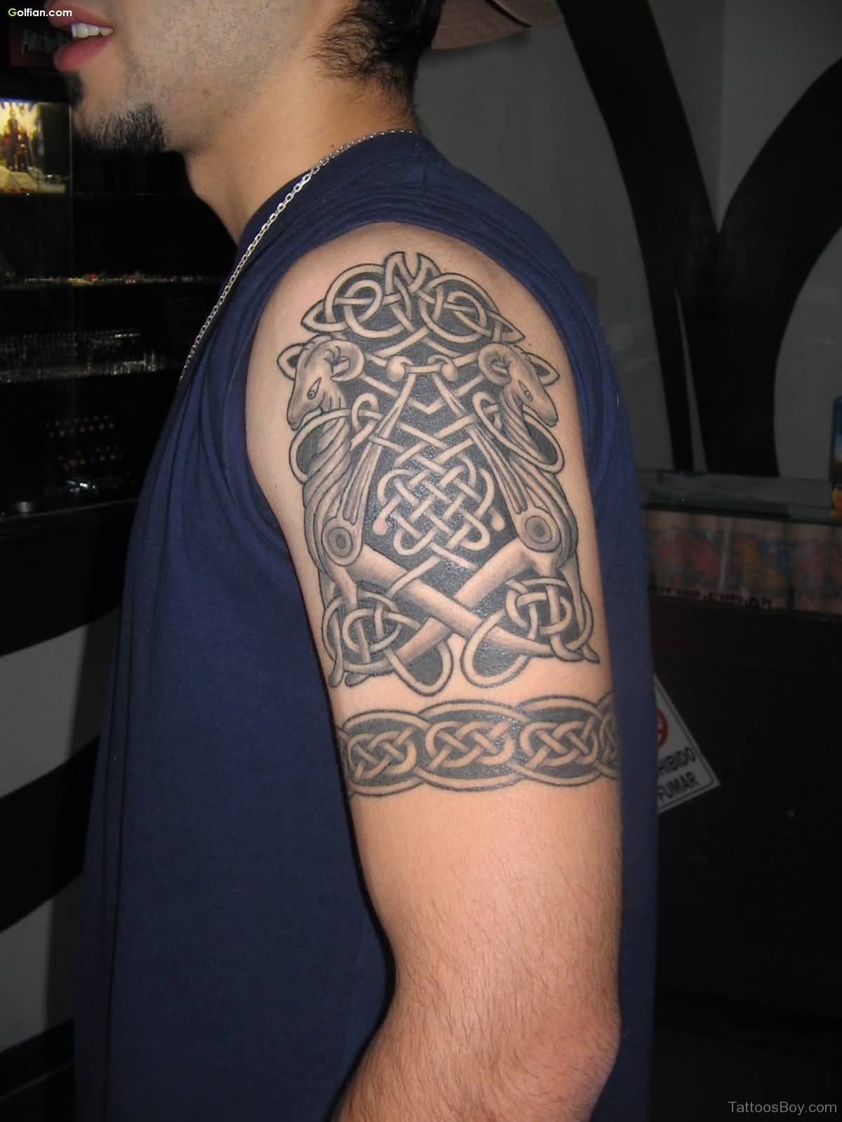 78 Brilliant Celtic Tattoos For Shoulder Tattoo Designs Tattoosbag Com