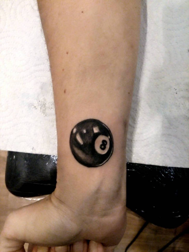 8 Ball Tattoo By Vempiretattoo On Deviantart