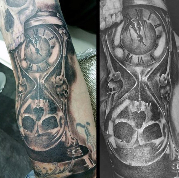 85 Wertvolle Sanduhr Tattoo Designs Und Bedeutungen Zeit Ist Fliegen