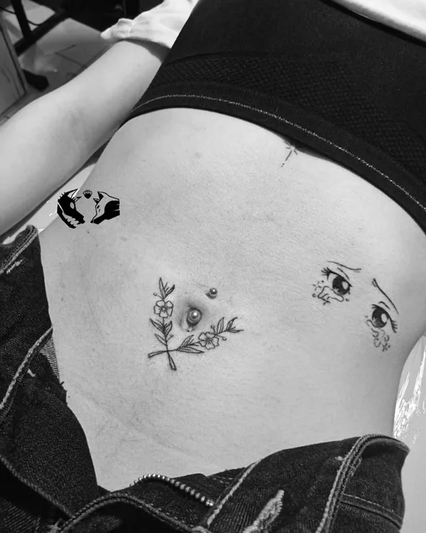 86 Appealing Belly Button Tattoo Ideas For This Year