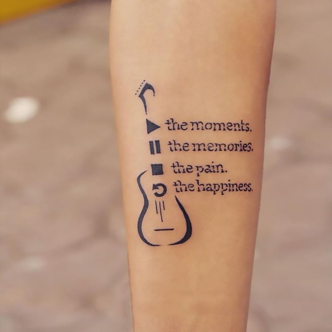 90 Best Music Tattoo Ideas For Music Lovers 2021 Designs