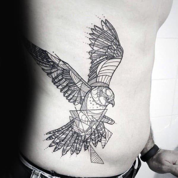 90 Falcon Tattoo Designs For Men Winged Ink Ideas