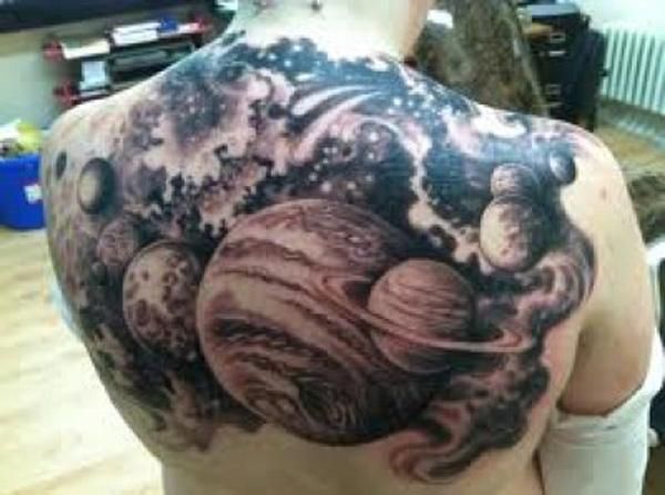 90 Solar System Tattoo Designs For Your Celestial Love Art And Design