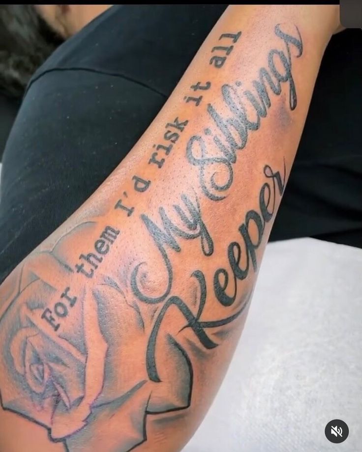 A Woman S Arm With A Rose Painted On It And Glitters In The Background