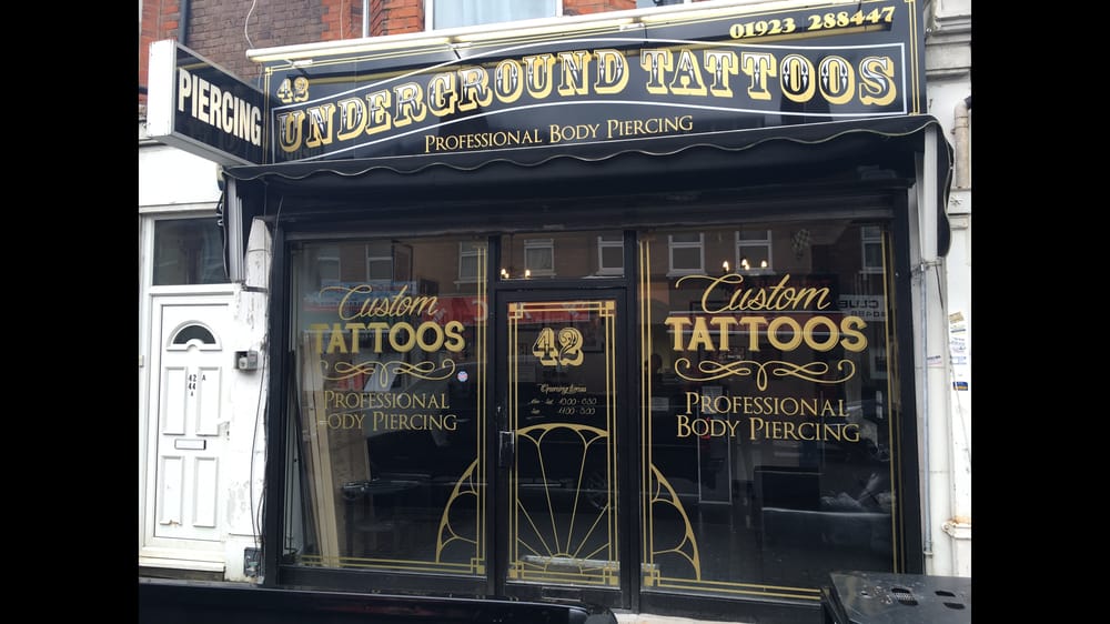 Aarone Underground Tattoos Body Piercing Watford Wd18 0Py