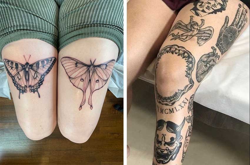 7 Above Knee Tattoo Ideas to Inspire Your Next Ink