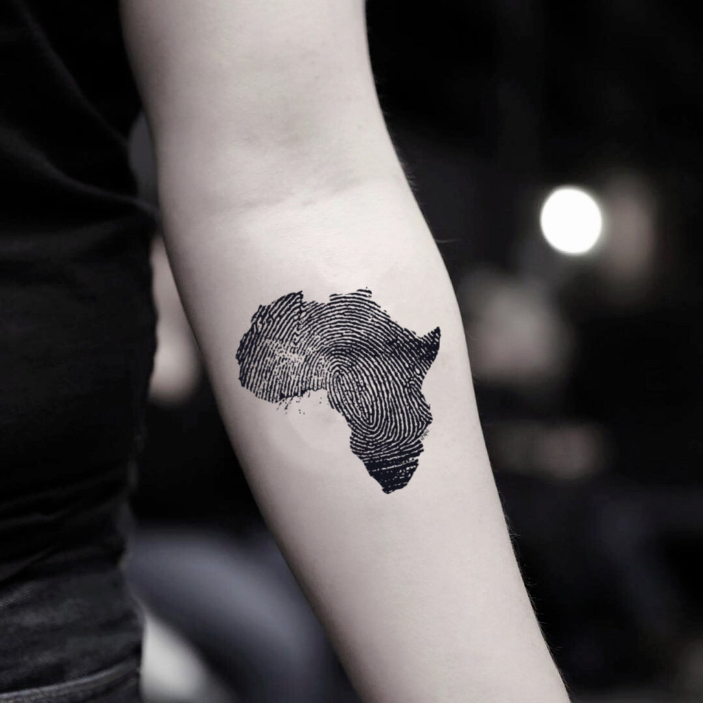 7 Unique African Continent Tattoo Ideas