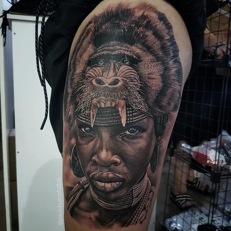 African Warrior Tattoo Designs and Meanings Revealed