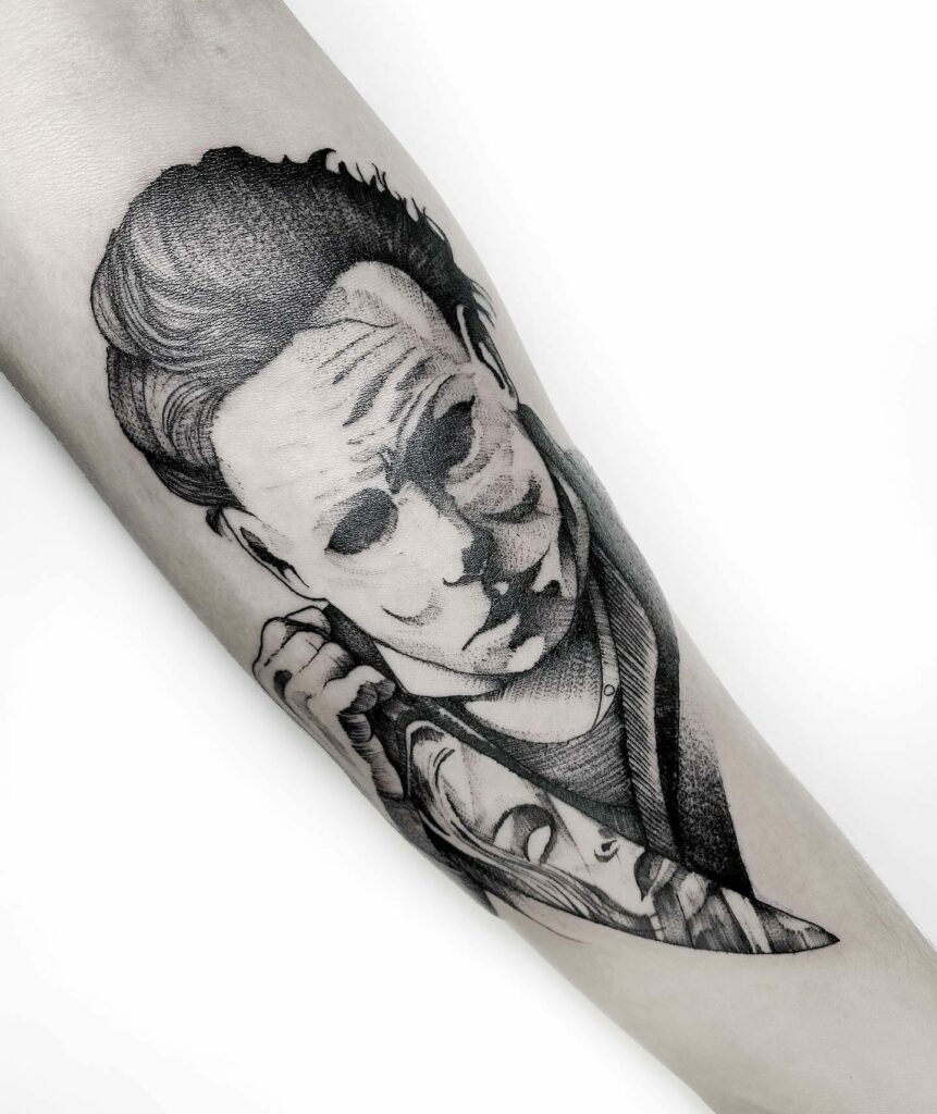 Aggregate 68 Michael Myers Halloween Tattoo Best In Cdgdbentre