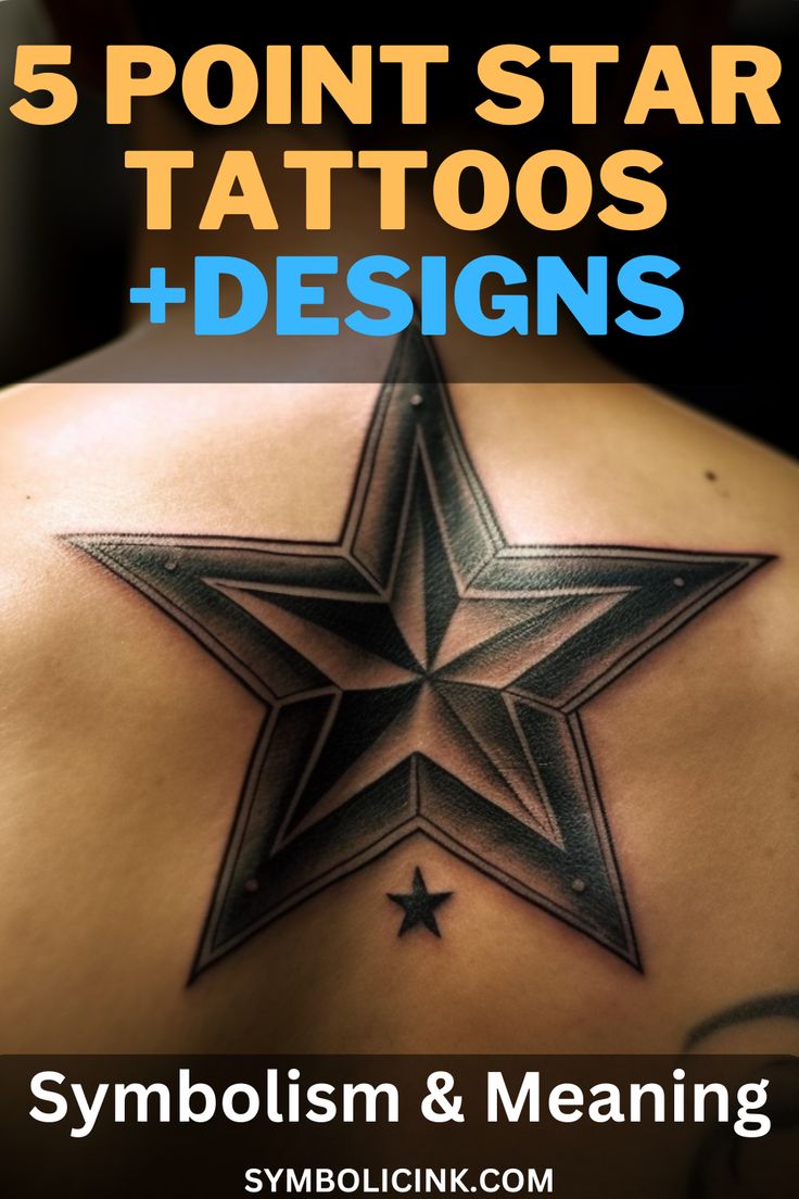 Aggregate More Than 80 Five Point Star Tattoo Latest In Eteachers