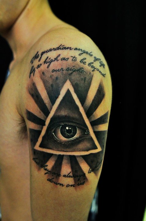 All Seeing Eye Tattoo By Thick Mcrunfast On Deviantart