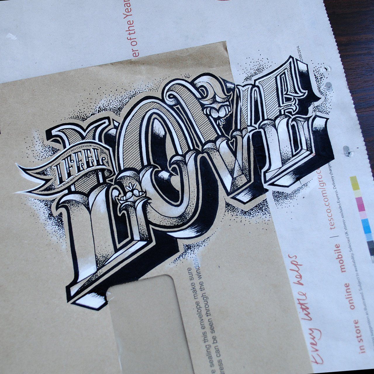 Amazing Lettering Work By Rob Draper A Freelance Designer Artist