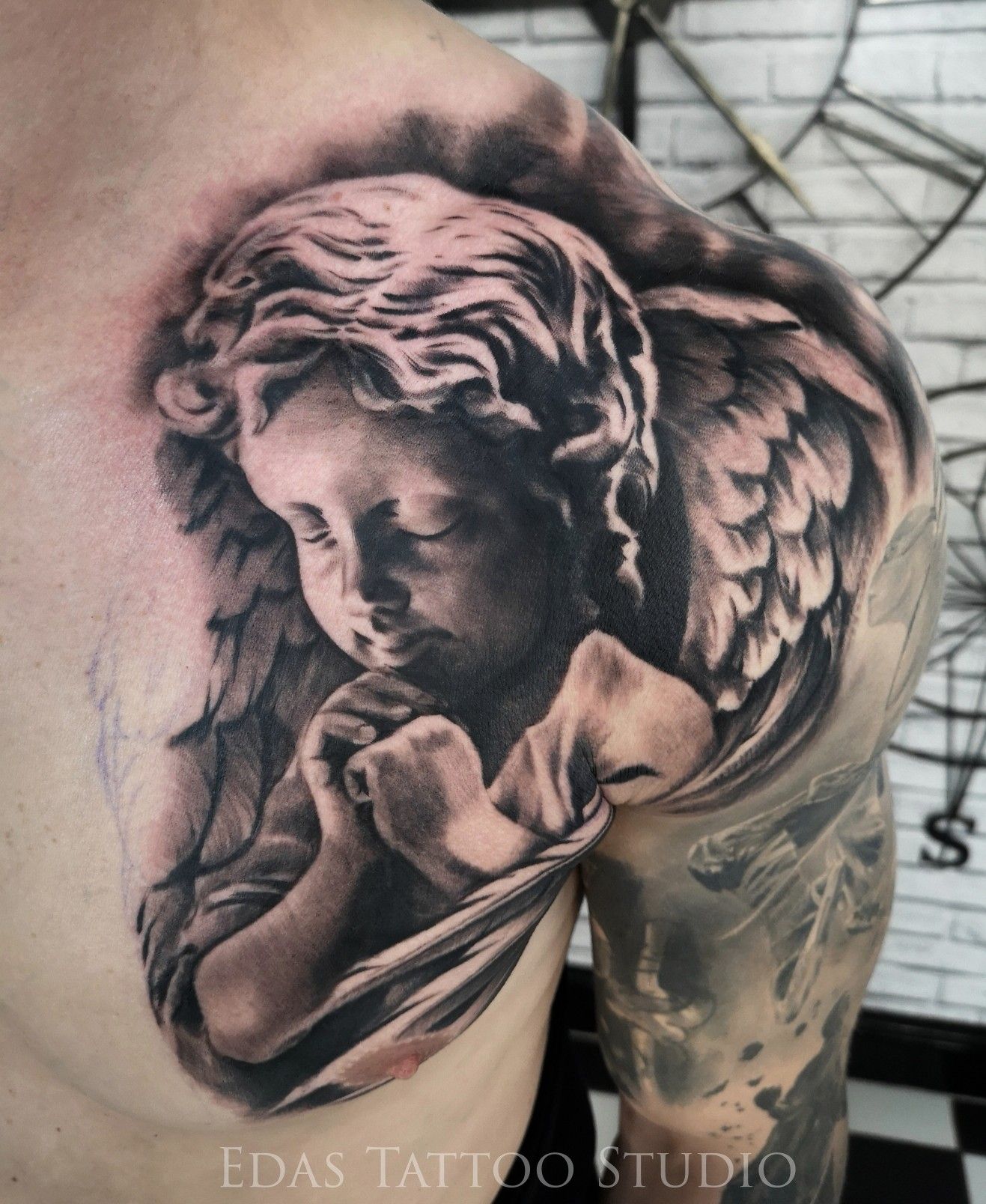 Angel Chest Tattoo Designs and Meanings Revealed