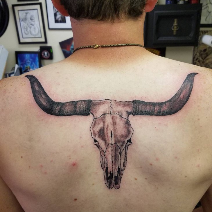 Animal Skull Tattoos Bull Skull Tattoos Dot Tattoos Skull Tattoo