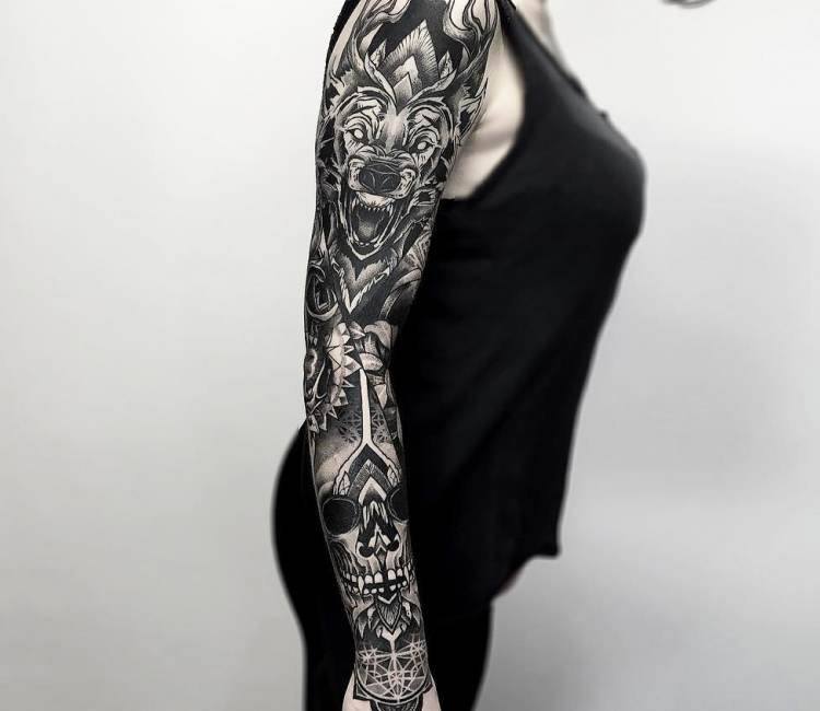 Animal Sleeve Tattoo Designs