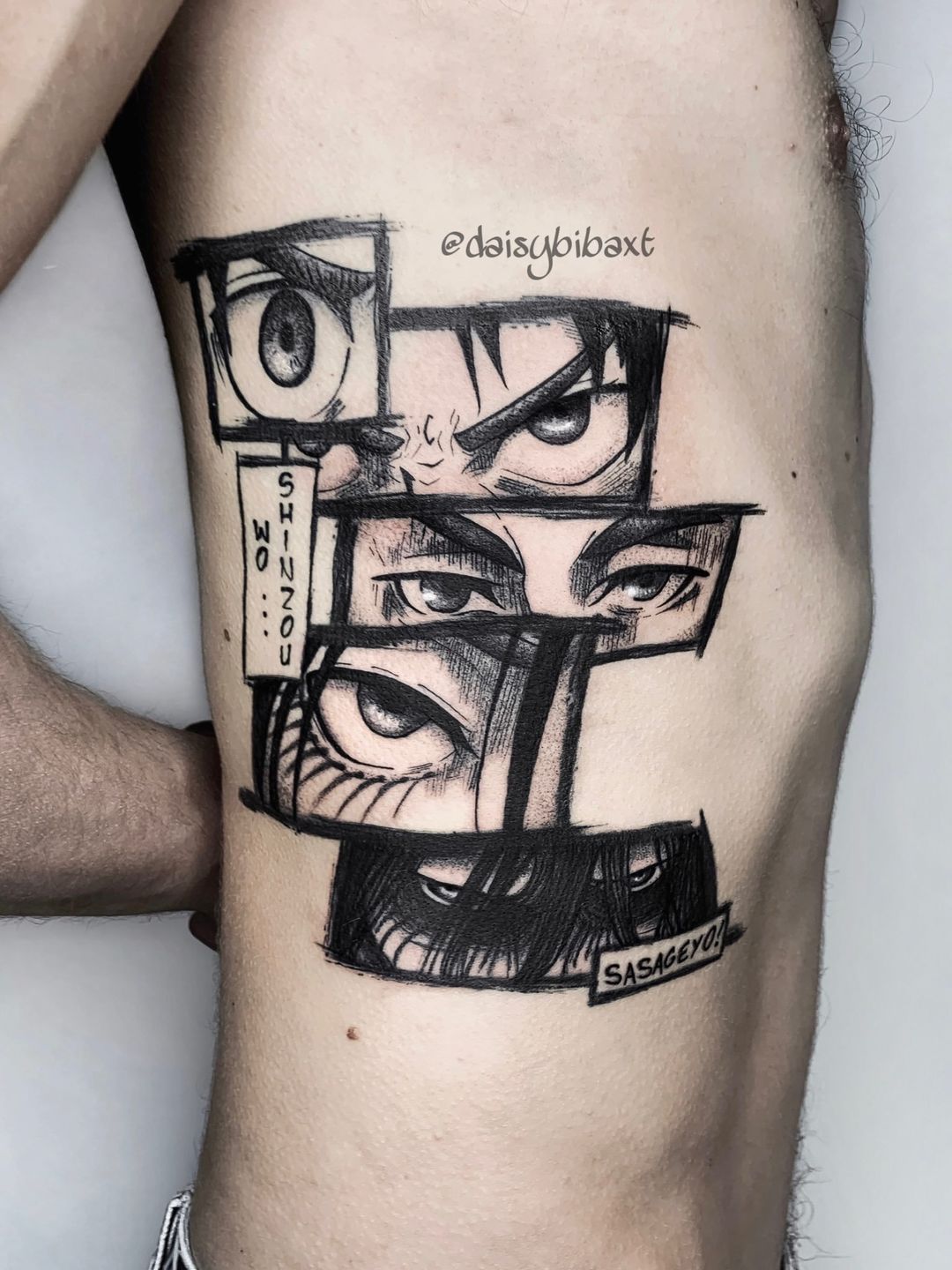 Anime Tattoo Eren Yeager Attack On Titan Tattoo In 2022 Arm Tattoo