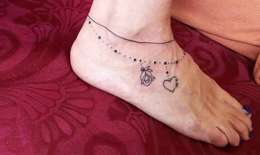 Anklet Tattoos Anklettattoodrawing Ankle Bracelet Tattoo Bracelet