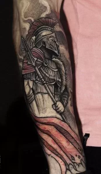 Ares God Of War Tattoo Tattoogoto