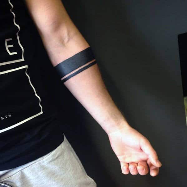 Armband Tattoo Designs For Guys Hand Band Tattoo For Men Wrist Band