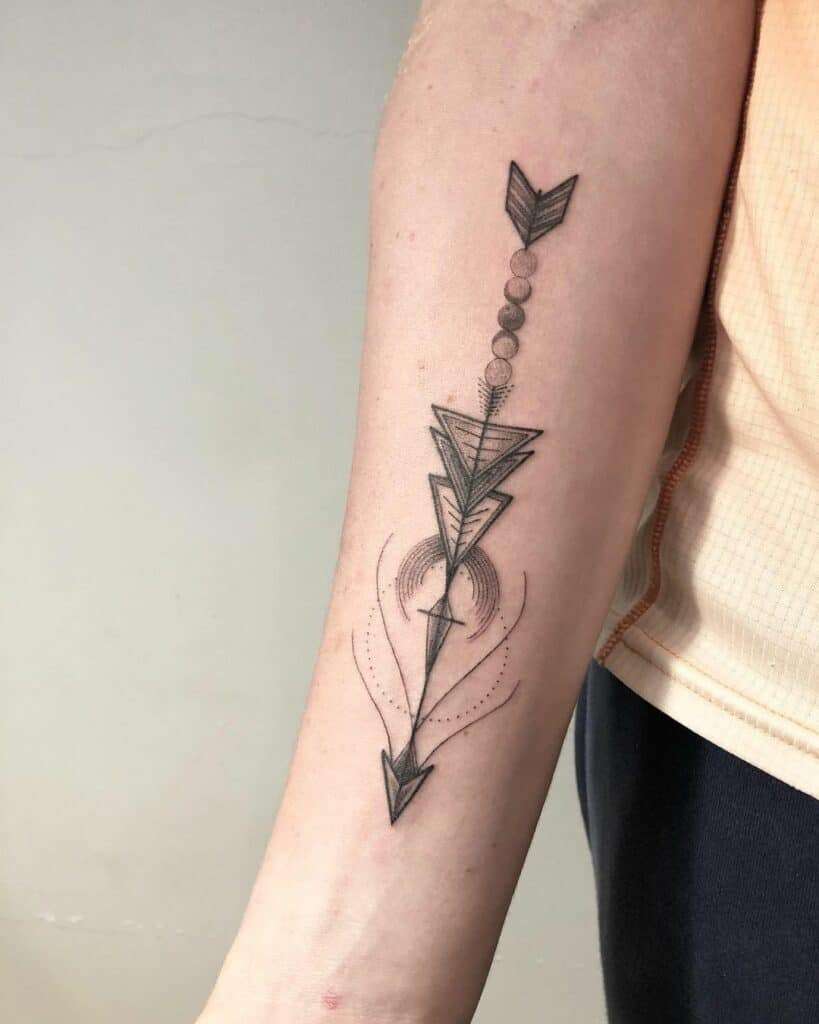 Arrow Tattoos What They Mean And Tattoo Inspiration Self Tattoo