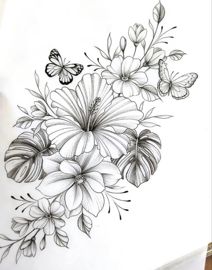 Stunning Back Floral Tattoo Designs You'll Love