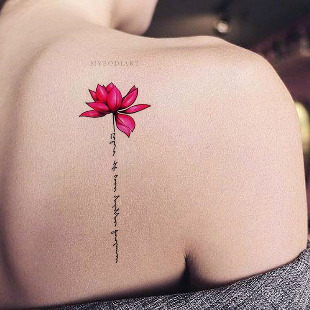 10 Delicate Back Neck Tattoo Designs for Ladies