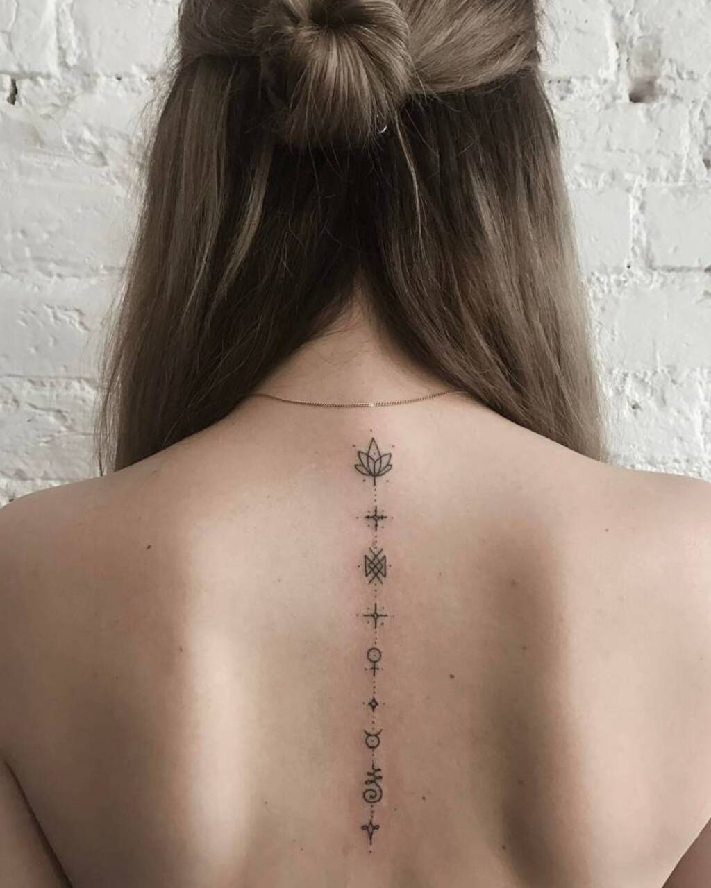 Back Tattoo Minimalist Writing Tattoos Spine Tattoos For Women