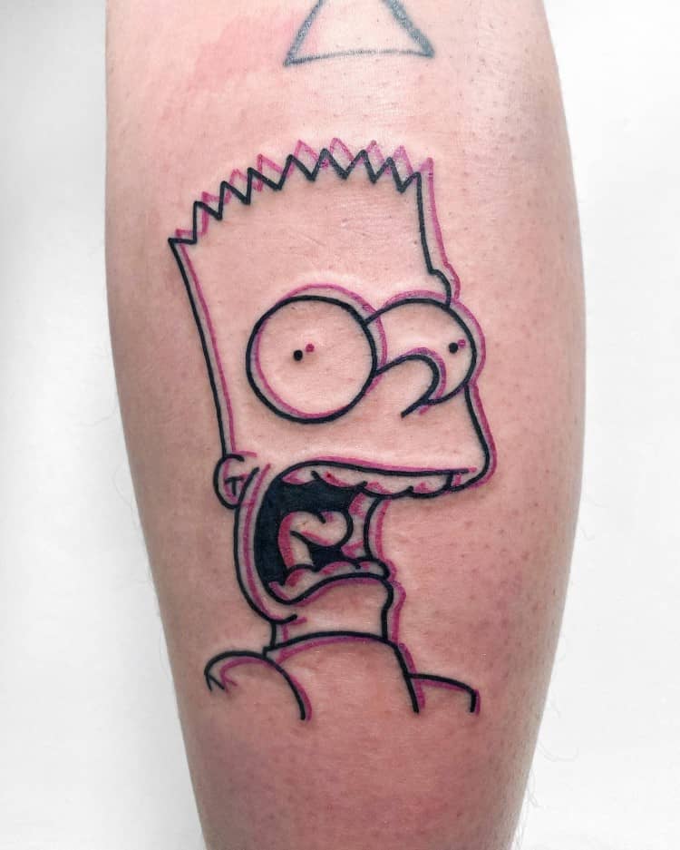 Bart Simpson Tattoo Design Fondos De Los Simpsons Personajes De