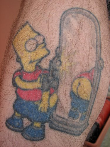 Bart Simpson Tattoos You'd Love to Get Inked